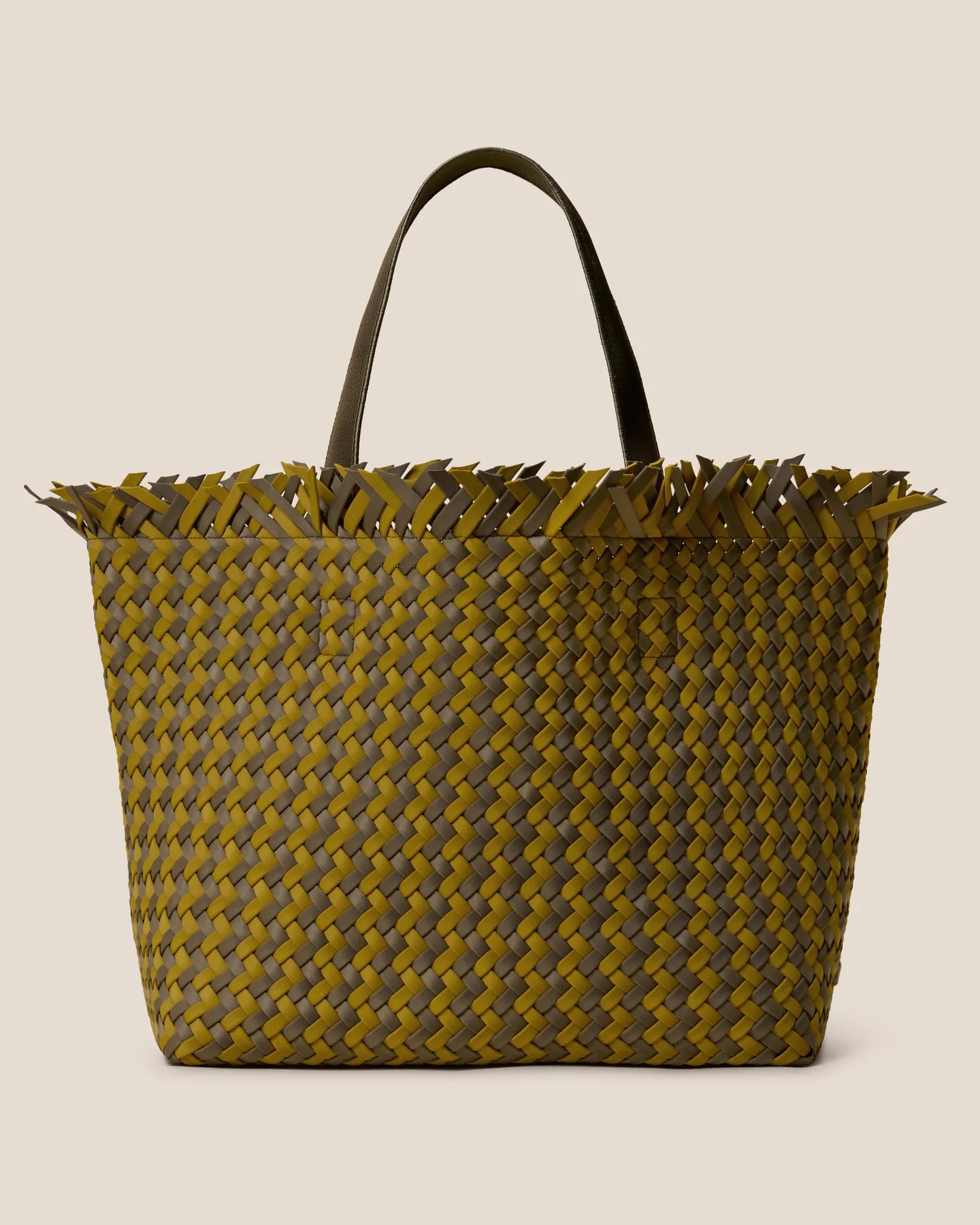 Palma Large Basketweave Havana Tote