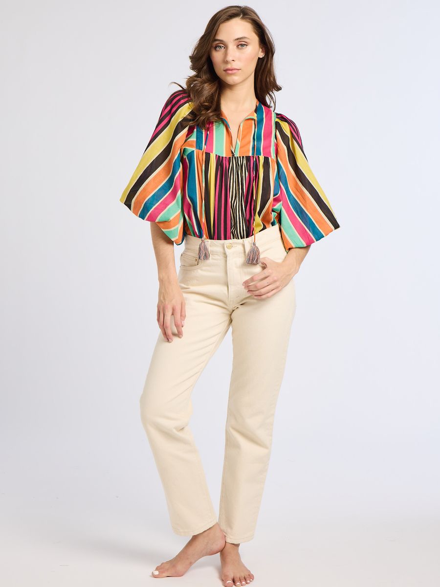 Ibiza Stripe Charlie Top