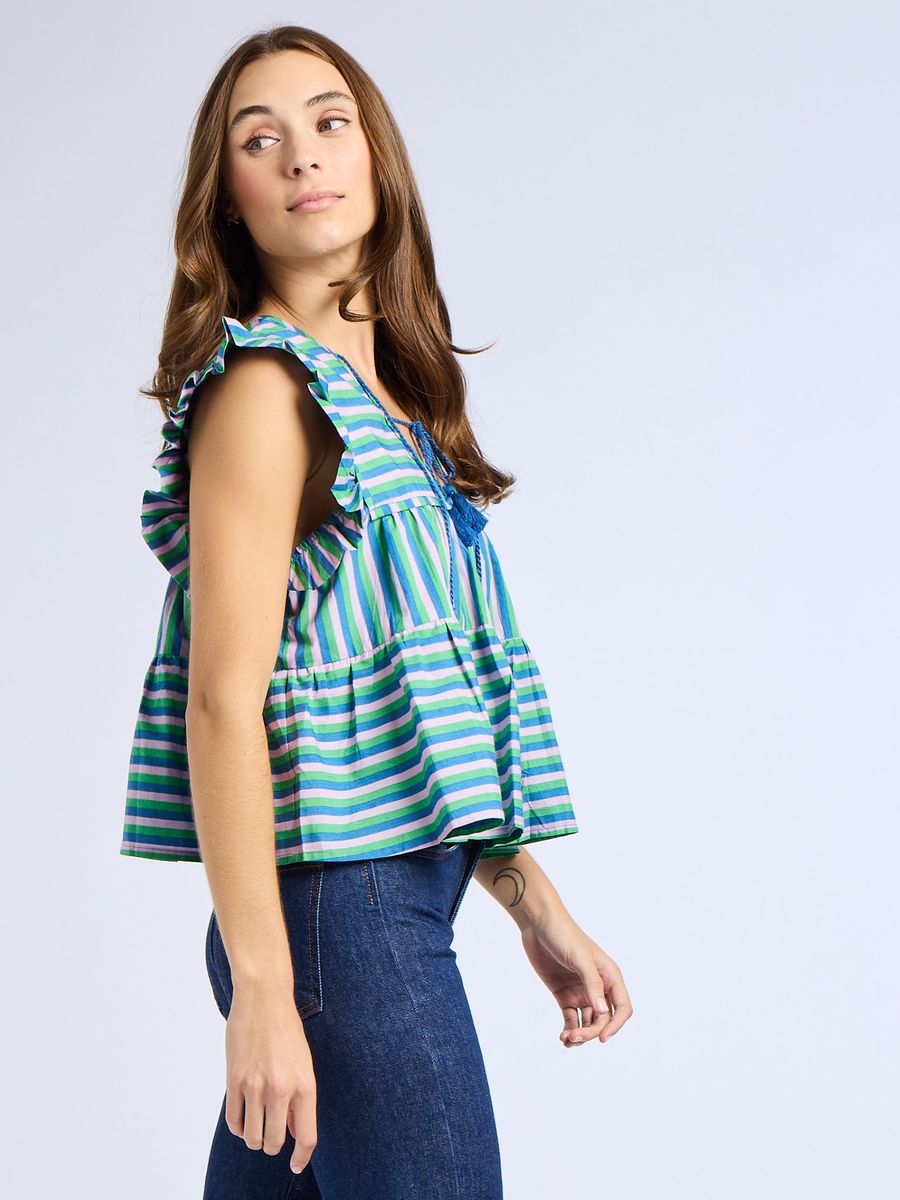 Printemps Stripe Chelsea Top