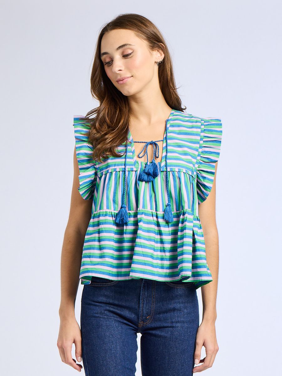 Printemps Stripe Chelsea Top