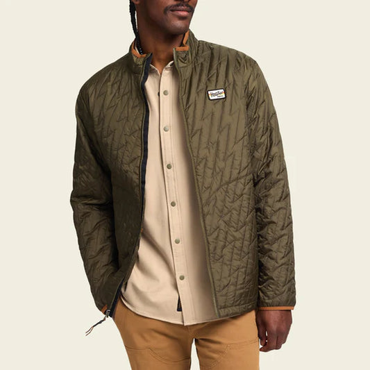 Olive Voltage Quilted Jacket