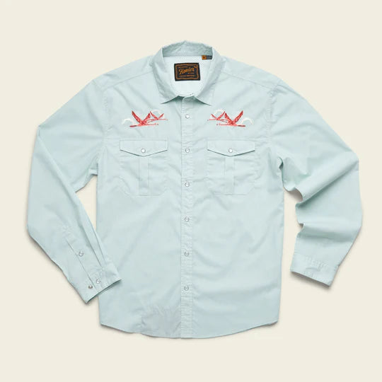 Flamingo Flight Guacho Snapshirt