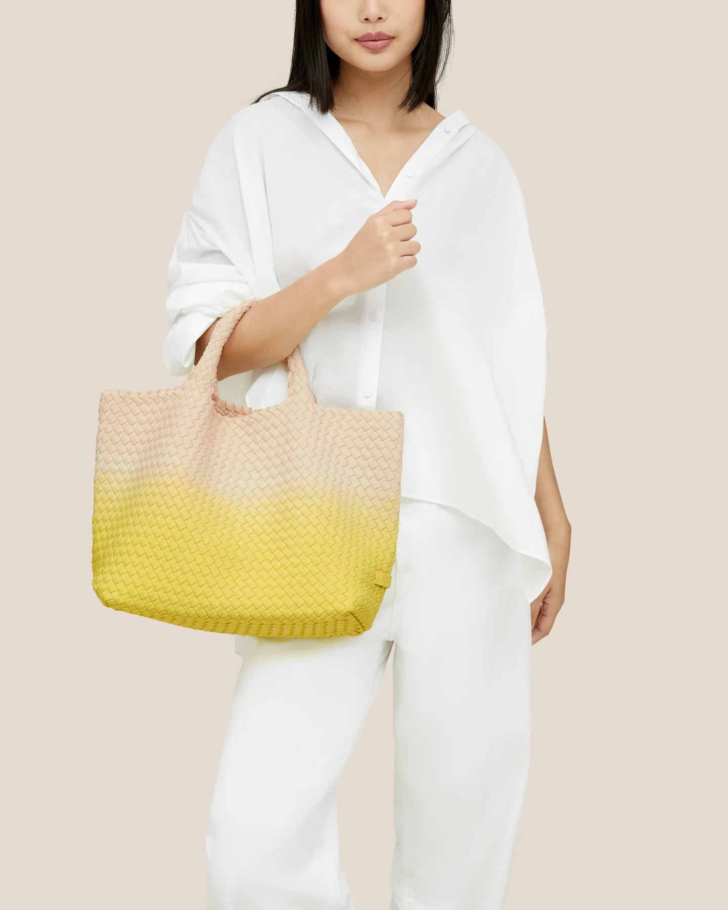 Gingko Dip Dyed Medium Tote