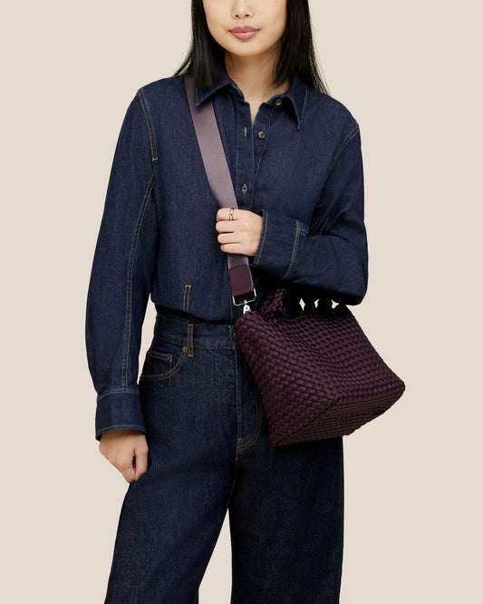 Aubergine St.Barths Small Tote