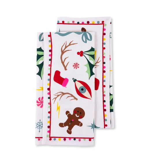 Twinklemas Dish Towels - Set of 2