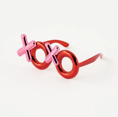 XOXO Valentines Party Glasses