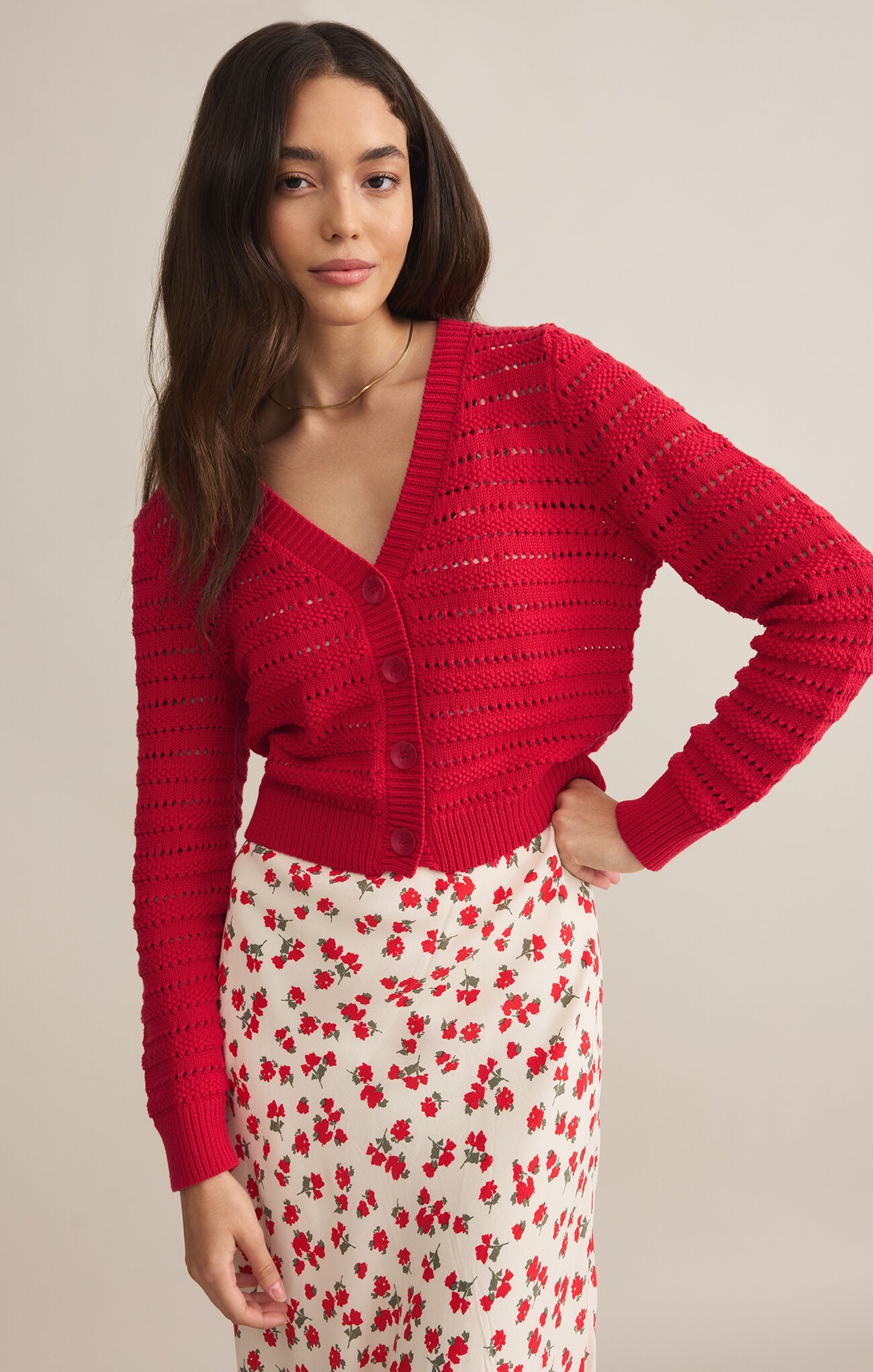 Cherry Romance Cardigan