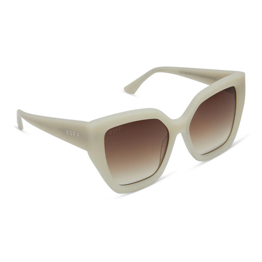 Blaire Meringue/Brown Sunglasses