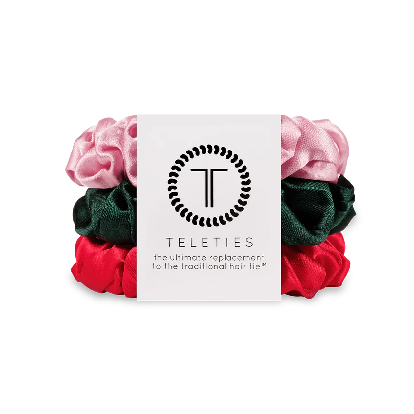 Poinsettia Large Scrunchie