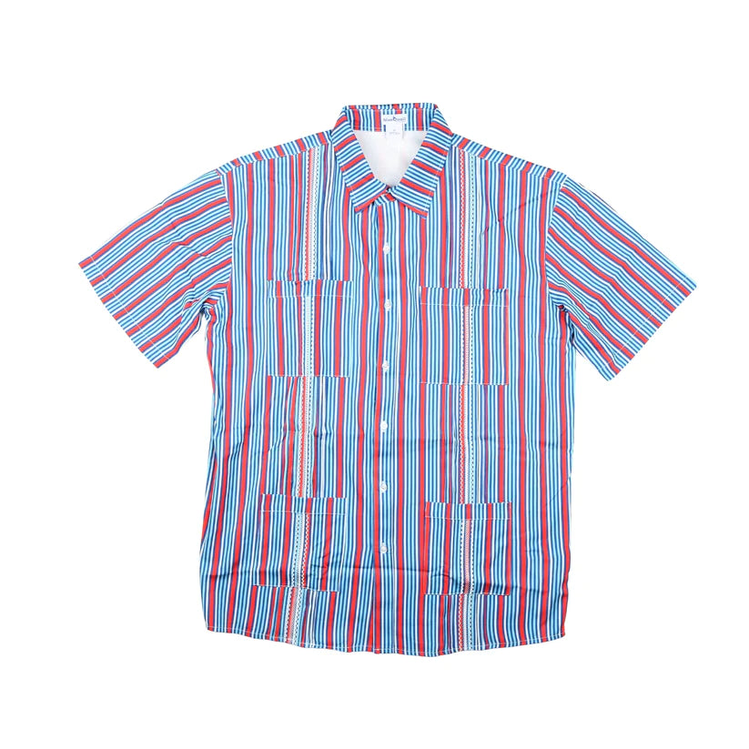 Men's Liberty Stripe Guayabera